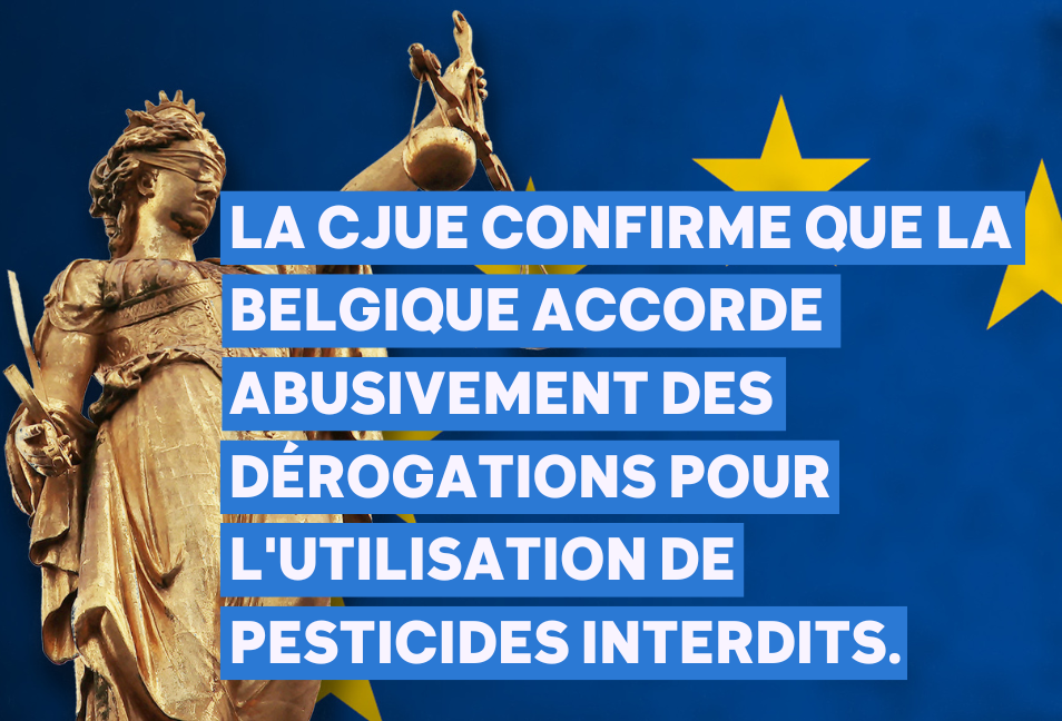 Vers une fin définitive pour les dérogations de pesticides interdits en Europe ?